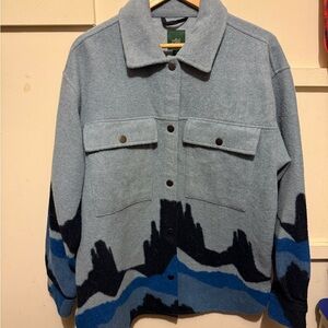 Wild fable snap utility jacket style